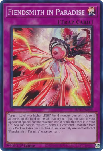 Fiendsmith in Paradise (INFO-EN072), The Infinite Forbidden — Yu-Gi-Oh! card price