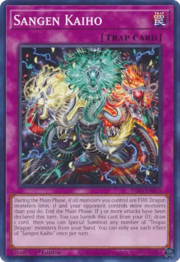 Sangen Kaiho (INFO-EN073), The Infinite Forbidden — Yu-Gi-Oh! card price