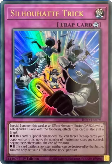 Silhouhatte Trick (INFO-EN079), The Infinite Forbidden — Yu-Gi-Oh! card price