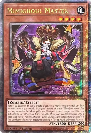 Mimighoul Master (Quarter Century Secret Rare) (INFO-EN090), The Infinite Forbidden — Yu-Gi-Oh! card price