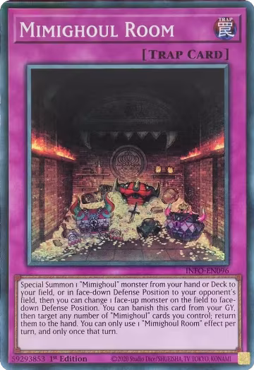 Mimighoul Room (INFO-EN096), The Infinite Forbidden — Yu-Gi-Oh! card price