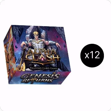 Genesis Returns Booster Box Case, Genesis Returns — Alpha Clash sealed product price