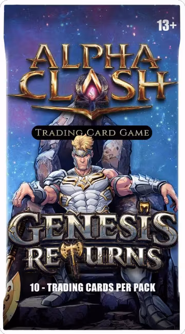 Genesis Returns Booster Pack, Genesis Returns — Alpha Clash sealed product price