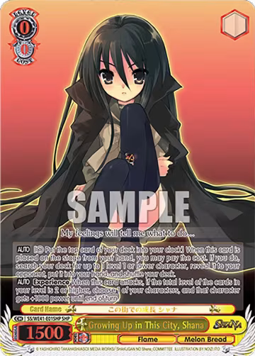 Growing Up in This City, Shana (SHP) (SS/WE41-E01SHP SHP) — card price