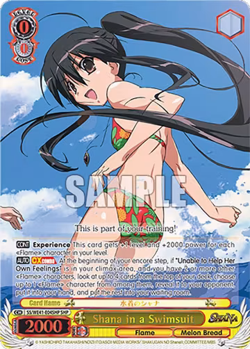Shana in a Swimsuit (SHP) (SS/WE41-E04SHP SHP) — card price