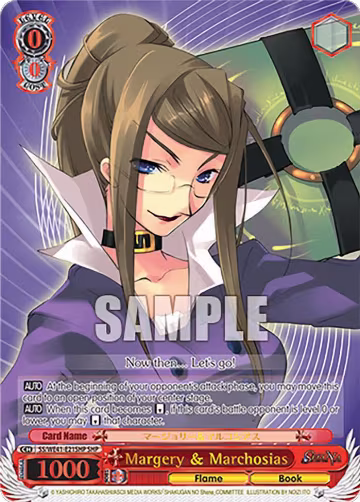 Margery & Marchosias (SHP) (SS/WE41-E21SHP SHP), Shakugan no Shana Premium Booster — Weiß Schwarz card price