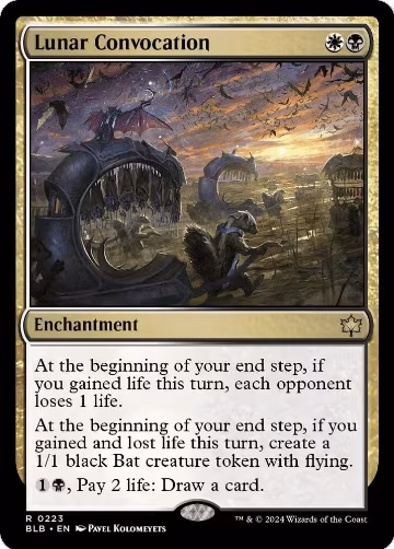 Lunar Convocation (223), Bloomburrow — Magic card price