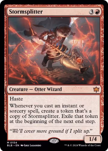 Stormsplitter (154), Bloomburrow — Magic card price