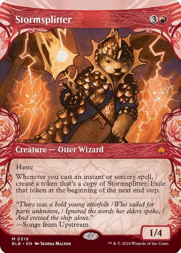 Stormsplitter (Showcase) (319), Bloomburrow — Magic card price