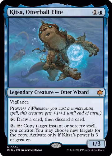 Kitsa, Otterball Elite (54), Bloomburrow — Magic card price
