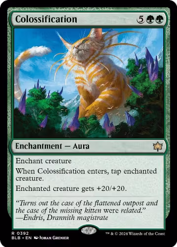 Colossification (392), Bloomburrow — Magic card price