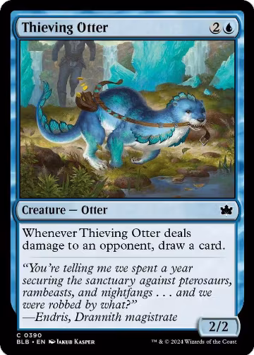 Thieving Otter (390), Bloomburrow — Magic card price
