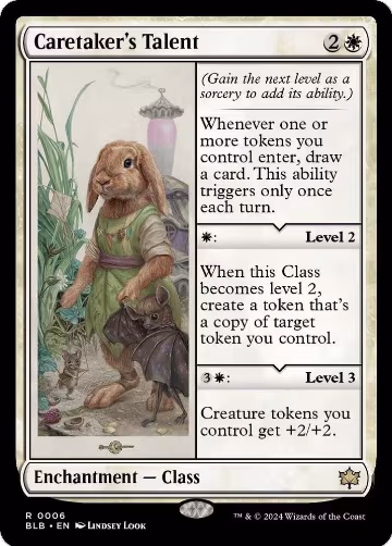 Caretaker's Talent (6), Bloomburrow — Magic card price