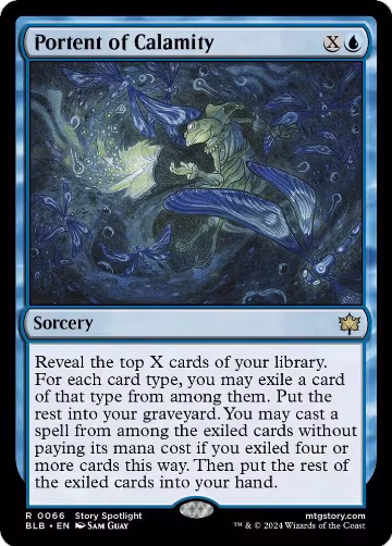 Portent of Calamity (66), Bloomburrow — Magic card price