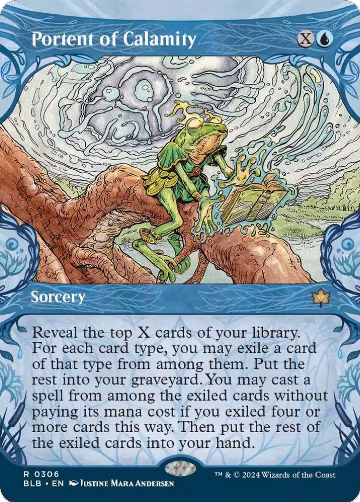 Portent of Calamity (Showcase) (306), Bloomburrow — Magic card price