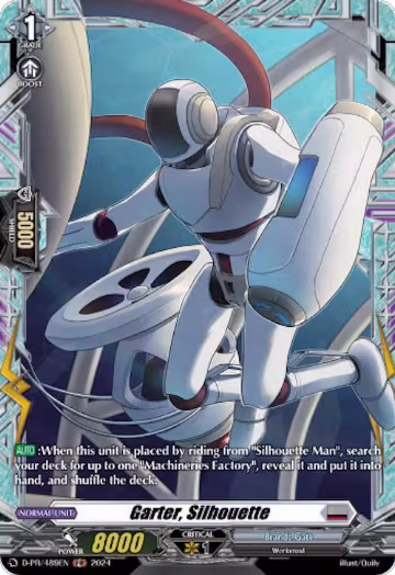 Garter, Silhouette (D-PR/489EN), D Promo Cards — Vanguard card price