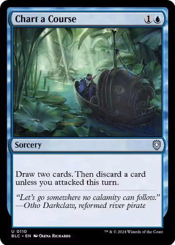 Chart a Course (110), Commander: Bloomburrow — Magic card price
