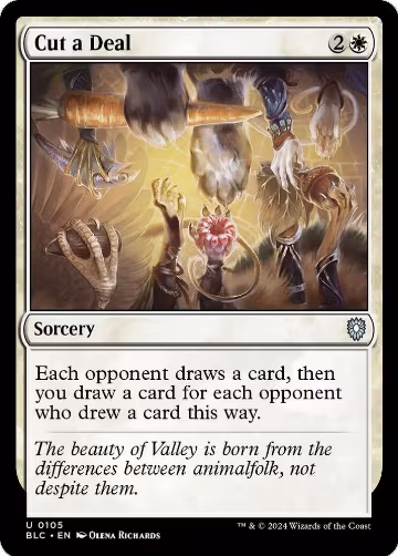 Cut a Deal (105), Commander: Bloomburrow — Magic card price