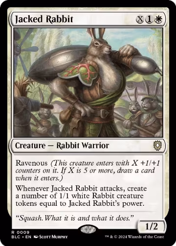 Jacked Rabbit (9), Commander: Bloomburrow — Magic card price