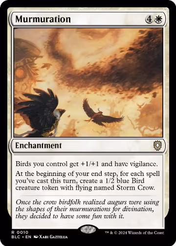 Murmuration (10), Commander: Bloomburrow — Magic card price