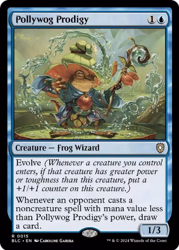 Pollywog Prodigy (15), Commander: Bloomburrow — Magic card price
