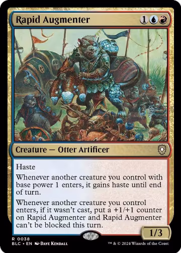 Rapid Augmenter (38), Commander: Bloomburrow — Magic card price