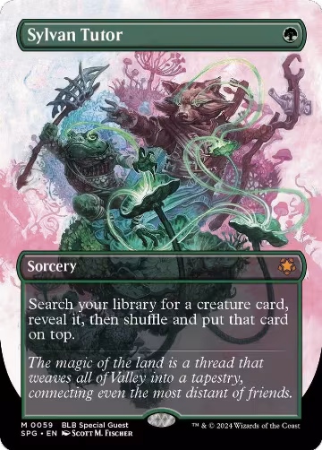 Sylvan Tutor (Borderless) (59), Special Guests — Magic card price