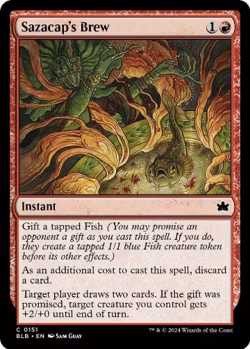 Sazacap's Brew (151), Bloomburrow — Magic card price