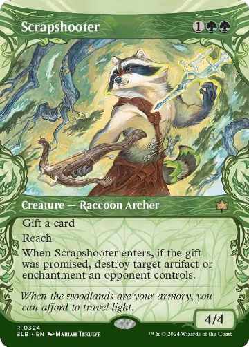 Scrapshooter (Showcase) (324), Bloomburrow — Magic card price