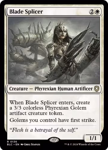 Blade Splicer (136), Commander: Bloomburrow — Magic card price