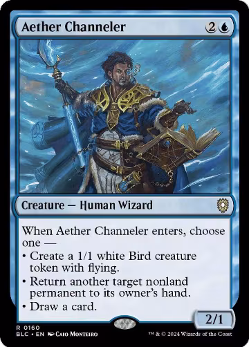 Aether Channeler (160), Commander: Bloomburrow — Magic card price
