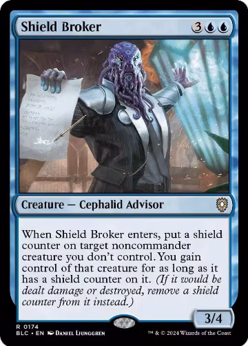 Shield Broker (174), Commander: Bloomburrow — Magic card price