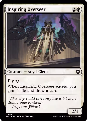 Inspiring Overseer (141), Commander: Bloomburrow — Magic card price