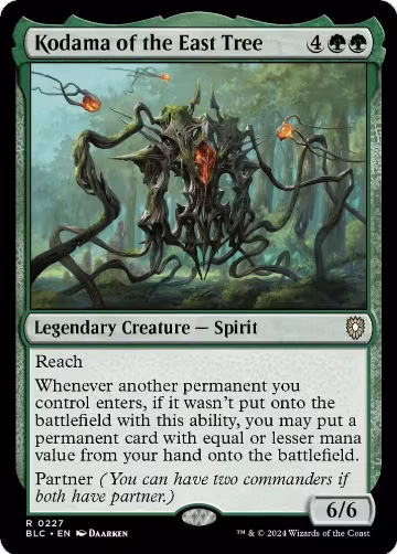 Kodama of the East Tree (227), Commander: Bloomburrow — Magic card price
