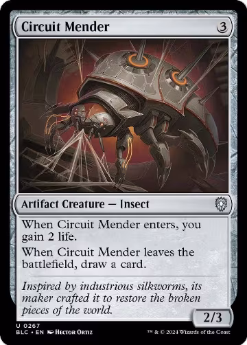 Circuit Mender (267), Commander: Bloomburrow — Magic card price