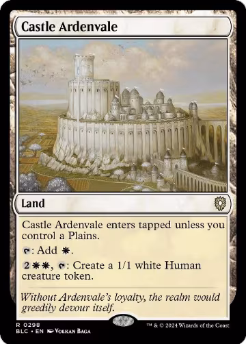 Castle Ardenvale (298), Commander: Bloomburrow — Magic card price