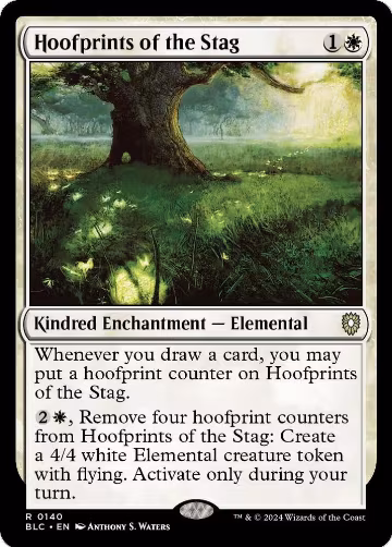 Hoofprints of the Stag (140), Commander: Bloomburrow — Magic card price