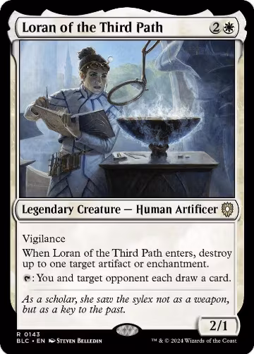 Loran of the Third Path (143), Commander: Bloomburrow — Magic card price