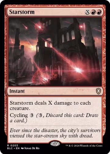 Starstorm (203), Commander: Bloomburrow — Magic card price