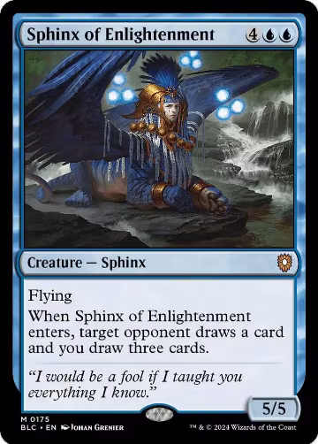 Sphinx of Enlightenment (175), Commander: Bloomburrow — Magic card price