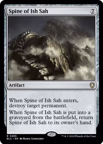 Spine of Ish Sah (285), Commander: Bloomburrow — Magic card price
