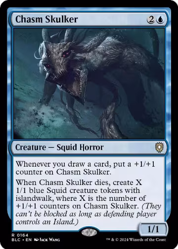 Chasm Skulker (164), Commander: Bloomburrow — Magic card price