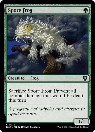 Spore Frog (238), Commander: Bloomburrow — Magic card price