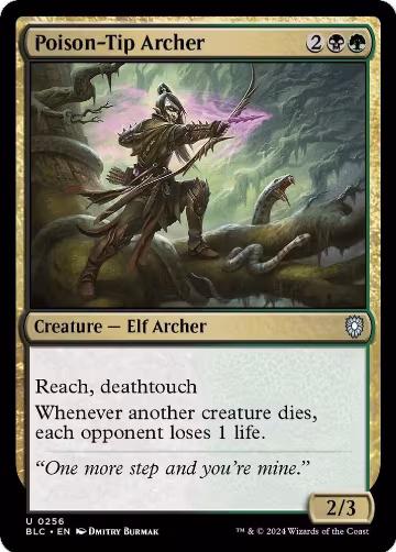 Poison-Tip Archer (256), Commander: Bloomburrow — Magic card price