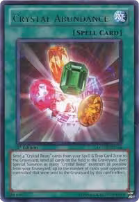 Crystal Abundance (LCGX-EN166), Legendary Collection 2 — Yu-Gi-Oh! card price