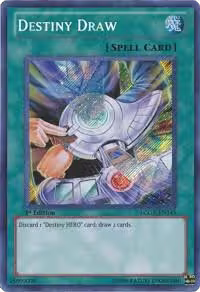 Destiny Draw (LCGX-EN145), Legendary Collection 2 — Yu-Gi-Oh! card price