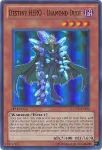 Destiny HERO - Diamond Dude (LCGX-EN124), Legendary Collection 2 — Yu-Gi-Oh! card price