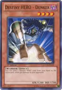 Destiny HERO - Dunker (LCGX-EN135), Legendary Collection 2 — Yu-Gi-Oh! card price