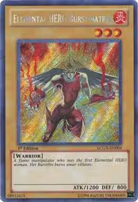 Elemental HERO Burstinatrix (Alternate Art) (LCGX-EN004), Legendary Collection 2 — Yu-Gi-Oh! card price