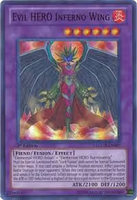 Evil HERO Inferno Wing (LCGX-EN067), Legendary Collection 2 — Yu-Gi-Oh! card price